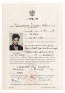 dyplom katarzyna